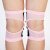 Protège-genoux de pole dance Rose bébé XS