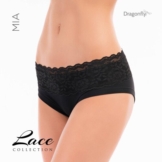 Dragonfly Short avec dentelle Mia Noir M