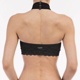 Dragonfly Haut avec dentelle Lisette Noir M