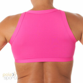 PoleFit Haut Col V XS Rose vif