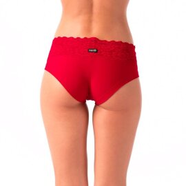 Dragonfly Short avec dentelle Mia Rouge XS
