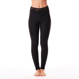 Dragonfly Legging avec dentelle Adriana Noir M