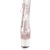 Pleaser ADORE-1018C Bottines à plateforme Paillettes Transparent Rose