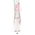 Pleaser ADORE-1018C Bottines à plateforme Paillettes Transparent Rose