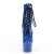 Pleaser ADORE-1020 Bottines à plateforme Vernis Bleu
