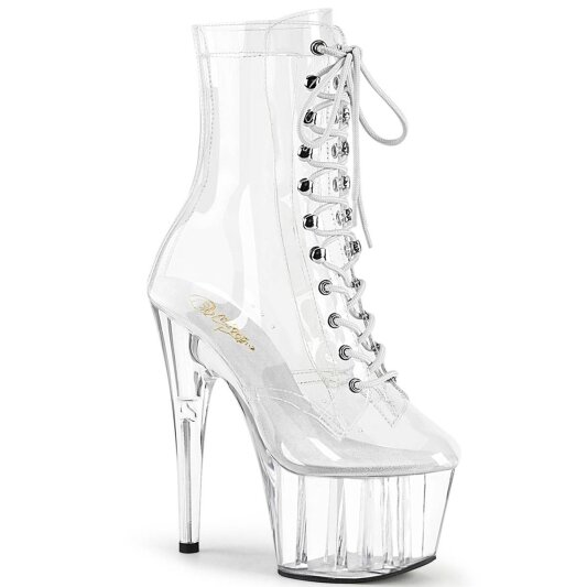 Pleaser ADORE-1020C Bottines à plateforme Transparent