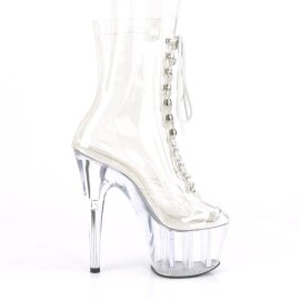 Pleaser ADORE-1020C Bottines à plateforme Transparent