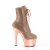 Pleaser ADORE-1020CHRS Bottines à plateforme Strass Chrome Or