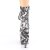 Pleaser ADORE-1020DP Bottines à plateforme Noir Blanc