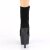 Pleaser ADORE-1020FSMG Bottines à plateforme Daim synthétique Paillettes Noir