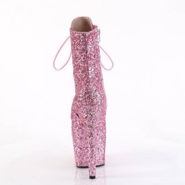 Pleaser ADORE-1020GWR Bottines à plateforme Paillettes Rose