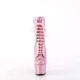 Pleaser ADORE-1020HG Bottines à plateforme Holo Rose
