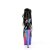 Pleaser ADORE-1020RC Bottines à plateforme Vernis Chrome Noir Bigarré