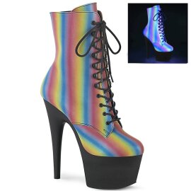 Pleaser ADORE-1020REFL-02 Bottines à plateforme...