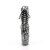 Pleaser ADORE-1020SPWR Bottines à plateforme Serpent Noir Blanc