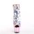 Pleaser ADORE-1031SSQ Bottines à plateforme Paillettes Chrome Rose