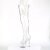 Pleaser ADORE-3021 Bottes cuissardes à plateforme Transparent