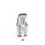 Pleaser ADORE-701CG Mules à plateforme Paillettes Transparent Argent