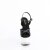 Pleaser ADORE-709HT Sandales à plateforme Holo Noir Transparent