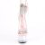 Pleaser ADORE-727RS Sandales à plateforme Strass Transparent Rose