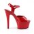 Pleaser ASPIRE-609 Sandales à plateforme Vernis Rouge