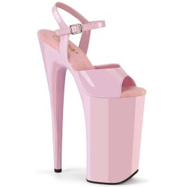 Pleaser BEYOND-009 Sandales à plateforme Vernis Rose