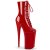 Pleaser BEYOND-1020 Bottines à plateforme Vernis Rouge