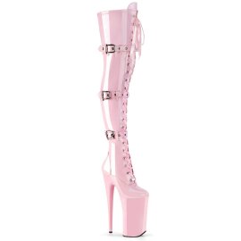 Pleaser BEYOND-3028 Bottes cuissardes à plateforme...
