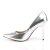 Pleaser CLASSIQUE-20 Escarpins Métallique Argent