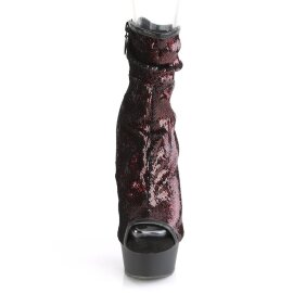 Pleaser DELIGHT-1008SQ Bottines à plateforme...