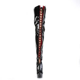 Pleaser DELIGHT-3027 Bottes cuissardes à...