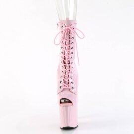Pleaser ENCHANT-1041 Bottes à plateforme Vernis Rose