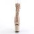 Pleaser ENCHANT-1041 Bottes à plateforme Vernis Beige