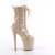 Pleaser ENCHANT-1041 Bottes à plateforme Vernis Beige