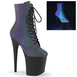 Pleaser FLAMINGO-1020REFL Bottines à plateforme...