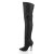 Pleaser LEGEND-8899 Bottes cuissardes Cuir Noir