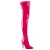 Pleaser SEDUCE-3000 Bottes cuissardes Vernis Rose