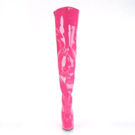 Pleaser SEDUCE-3010 Bottes cuissardes Vernis Rose