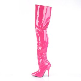 Pleaser SEDUCE-3010 Bottes cuissardes Vernis Rose