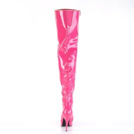 Pleaser SEDUCE-3010 Bottes cuissardes Vernis Rose
