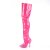 Pleaser SEDUCE-3010 Bottes cuissardes Vernis Rose