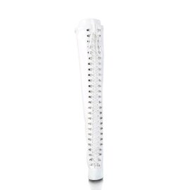 Pleaser SEDUCE-3024 Bottes cuissardes Vernis Blanc