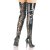 Pleaser SEDUCE-3063 Bottes cuissardes Vernis Noir