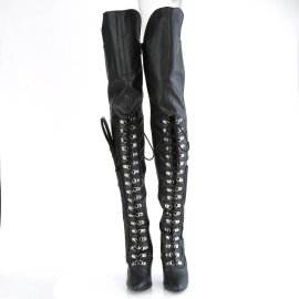 Pleaser SEDUCE-3082 Bottes cuissardes Cuir...