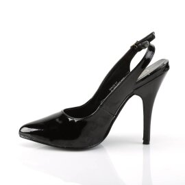Pleaser SEDUCE-317 Escarpins Vernis Noir
