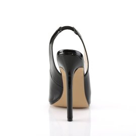 Pleaser SEXY-08 Sandales Vernis Noir