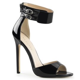 Pleaser SEXY-19 Sandales Vernis Noir