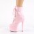 Pleaser SKY-1020 Bottines à plateforme Vernis Rose