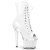 Pleaser SPECTATOR-1021 Bottines à plateforme Vernis Blanc