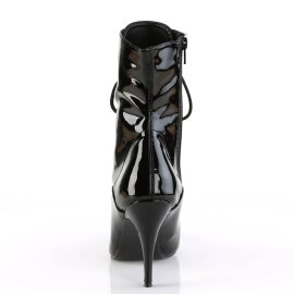 Pleaser VANITY-1020 Bottines Vernis Noir